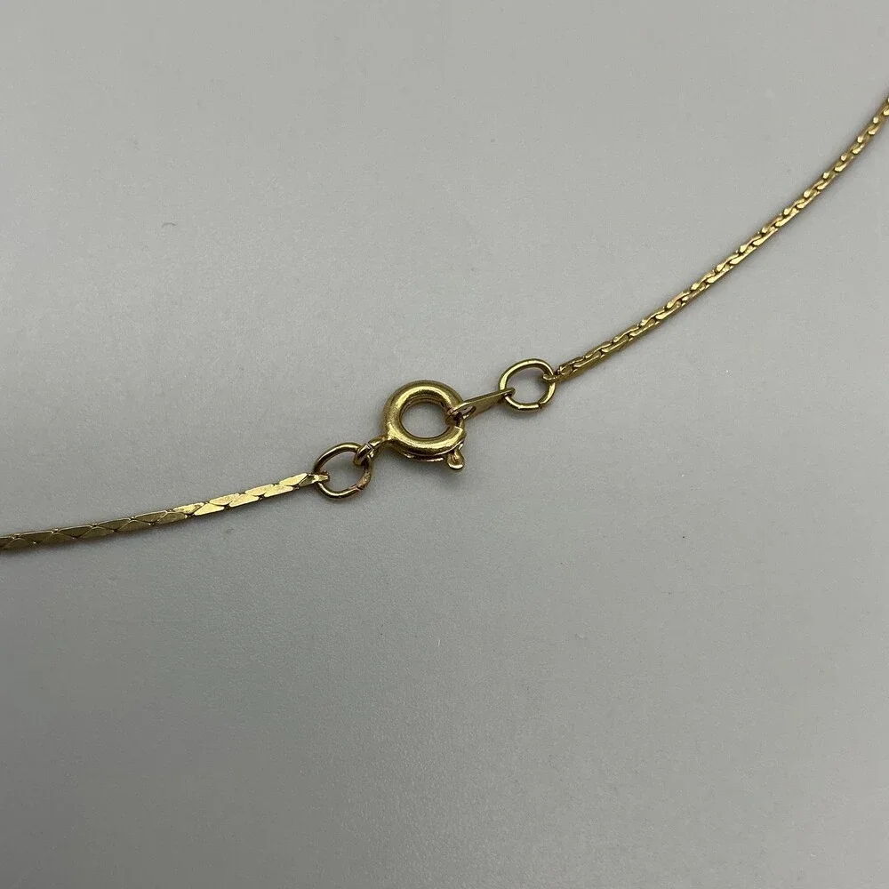 Vintage Elgin Pendant Pocket Watch Necklace Women 34mm Gold Tone New Battery